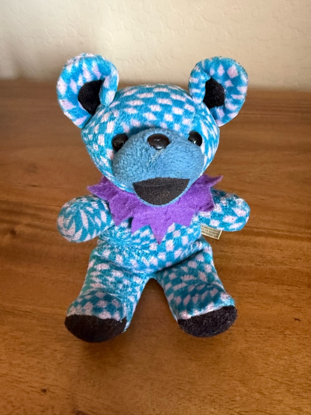 Pearly Baker Grateful Dead Bean Bear plush produced by Liquid Blue